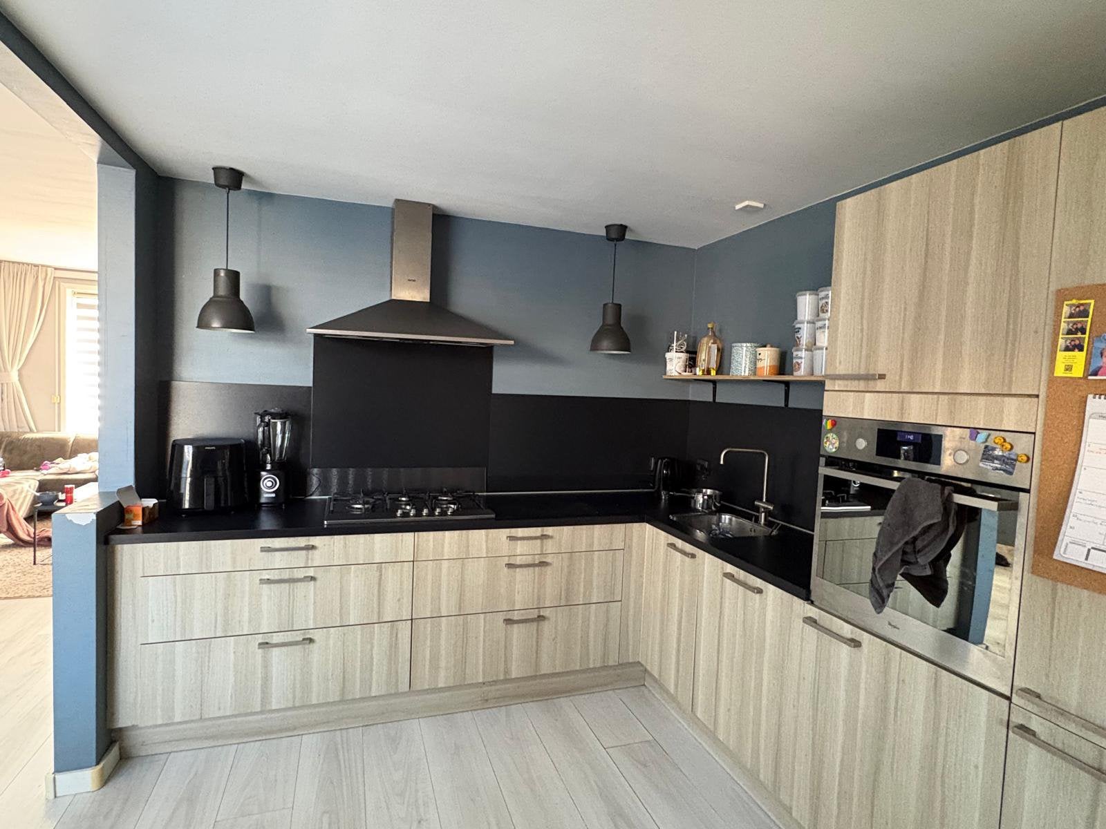 Licht eiken keuken perfecte staat 280x280 cm zelf demonteren, Huis en Inrichting, Keuken | Complete keukens, Ophalen, Overige kleuren