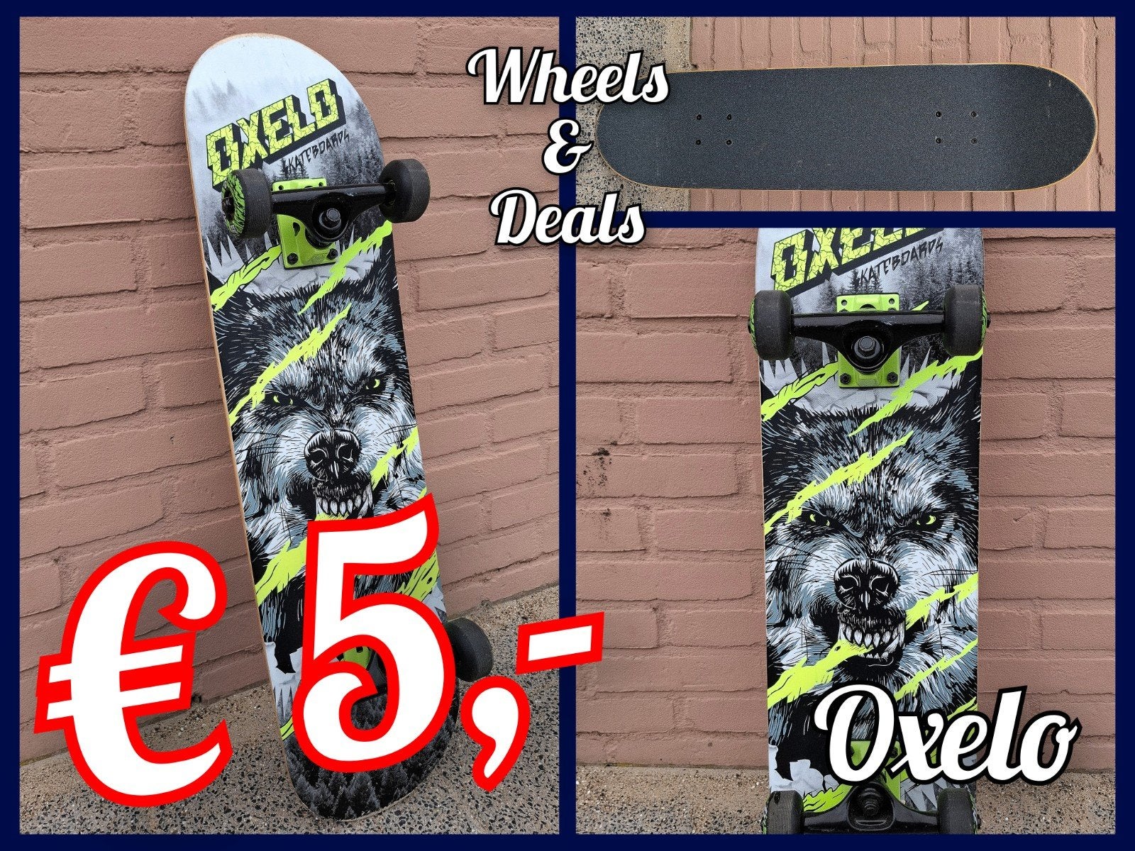 Skateboard Oxelo, Sport en Fitness, Skateboarden, Ophalen