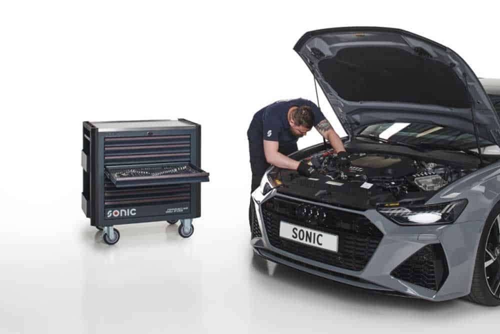 SONIC NEXT S12XD 887-delige gereedschapswagen | GRATIS VERZE, ., Nieuw, Ophalen of Verzenden, .