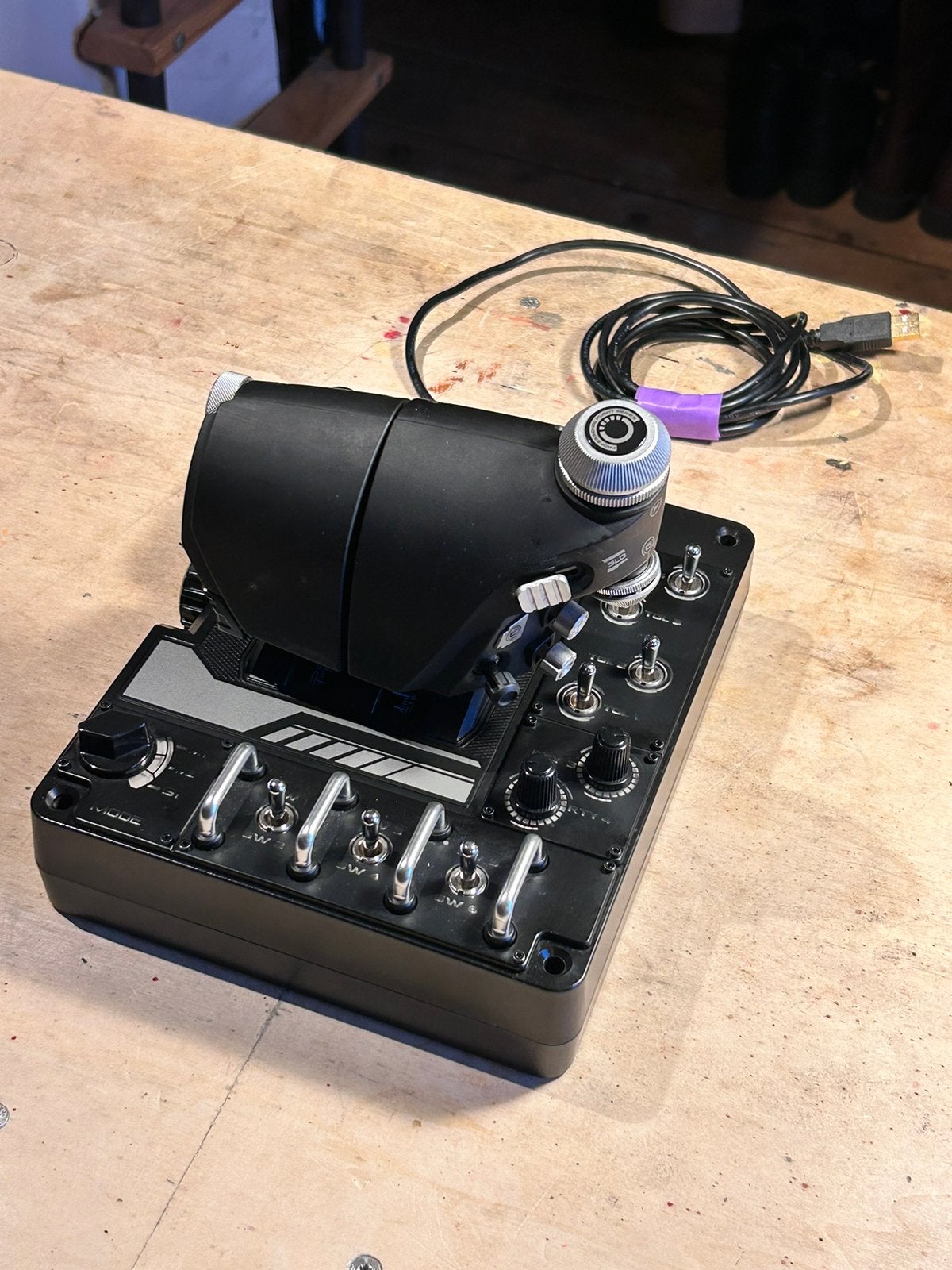 Saitek X56 Throttle, Verzenden, Zo goed als nieuw