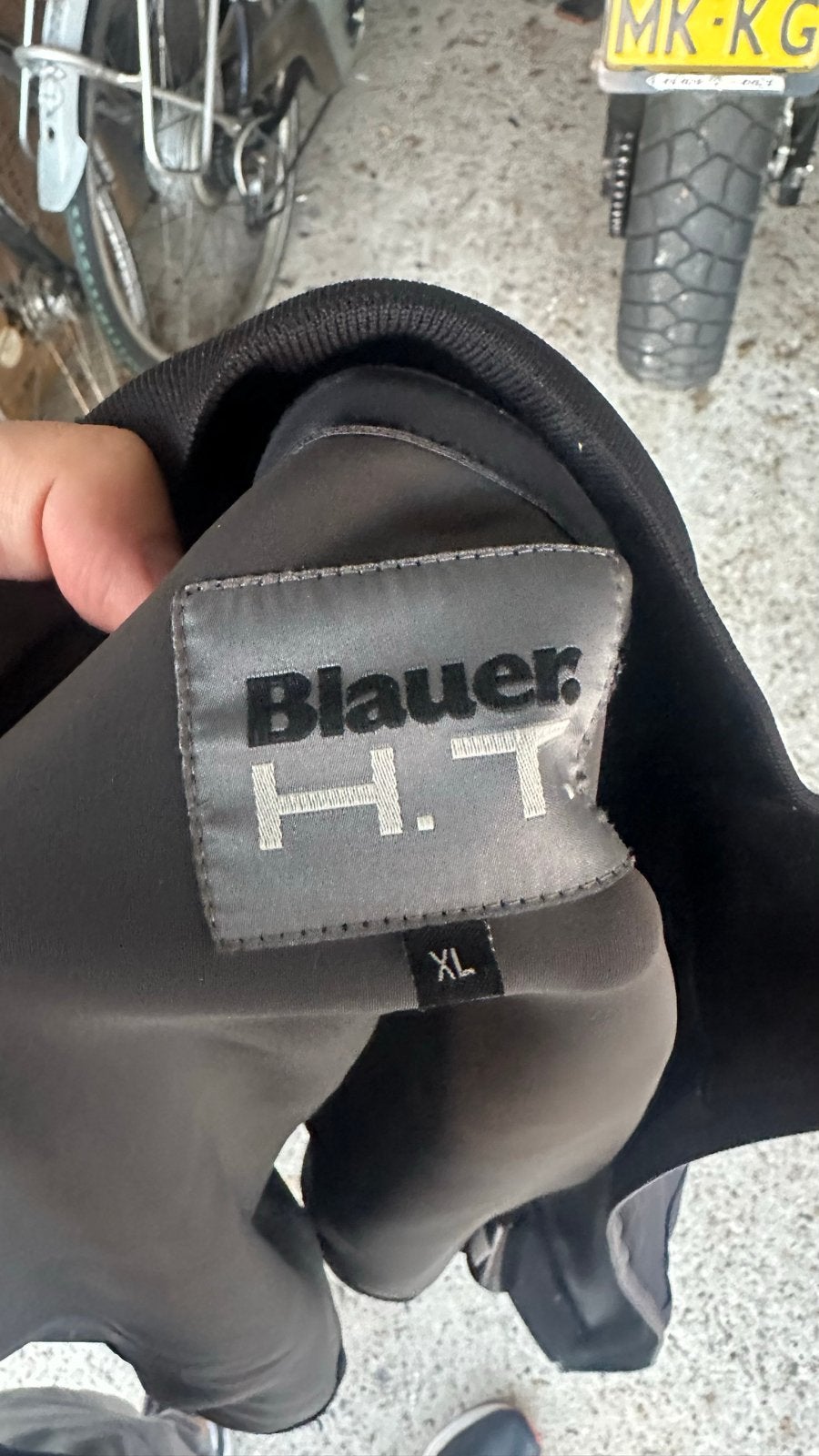 Blauer H.T. motorjas - Maat XL, Ophalen of Verzenden, Tweedehands, Heren, Jas | textiel