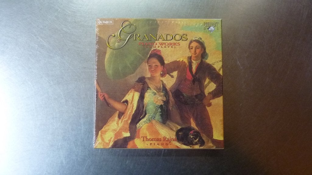 Granados / Thomas Rajna - Piano Works (Complete) NIEUW, Boxset, Overige typen, Ophalen of Verzenden, Romantiek