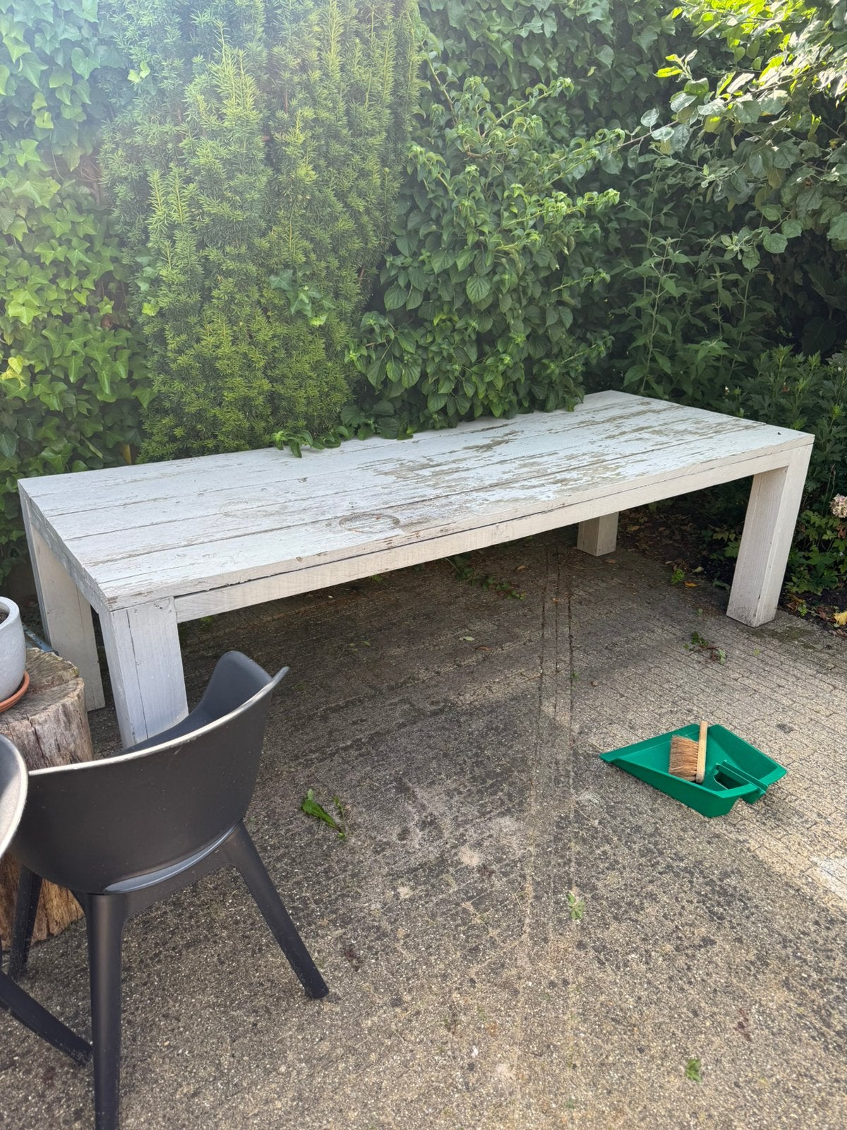 Tuintafel - gratis op te halen, Ophalen, Gebruikt, Rechthoekig, Hout