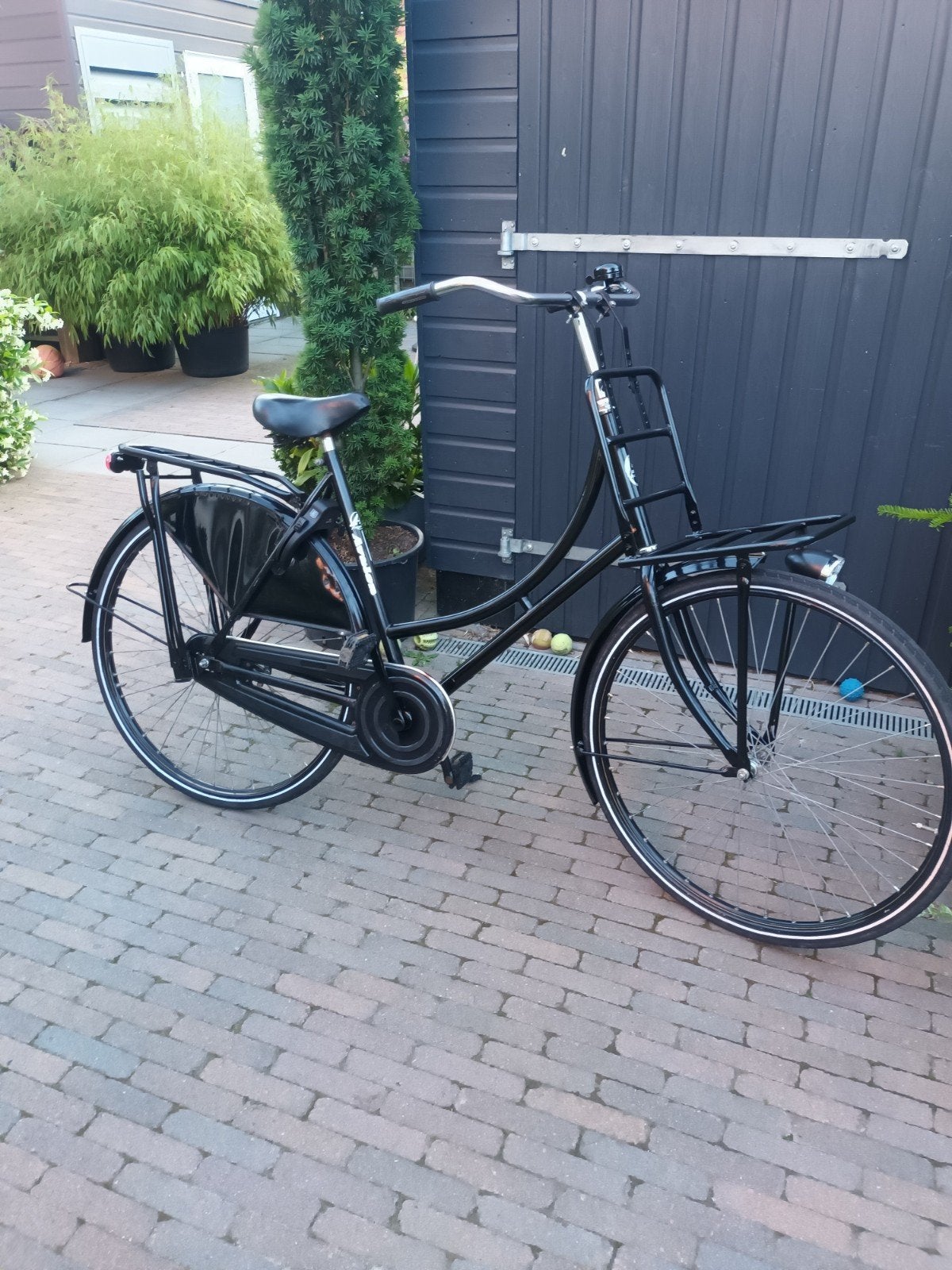 28 inch omafiets., 56 cm of meer, Ophalen, Gebruikt
