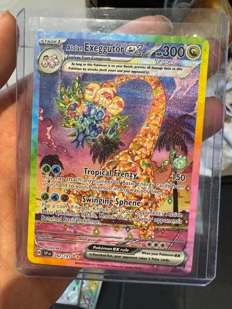 Alolan exeggutor EX SSP 242, Ophalen, Zo goed als nieuw
