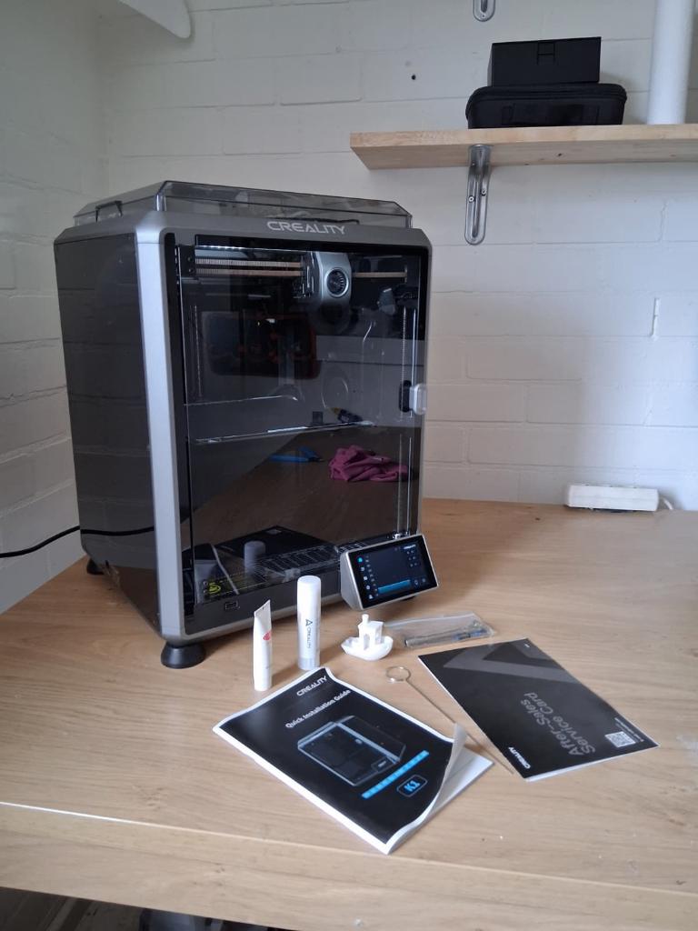 Creality K1 3D-Printer Met Camera, Computers en Software, 3D Printers, Ophalen, Ingebouwde Wi-Fi, Zo goed als nieuw, Filament