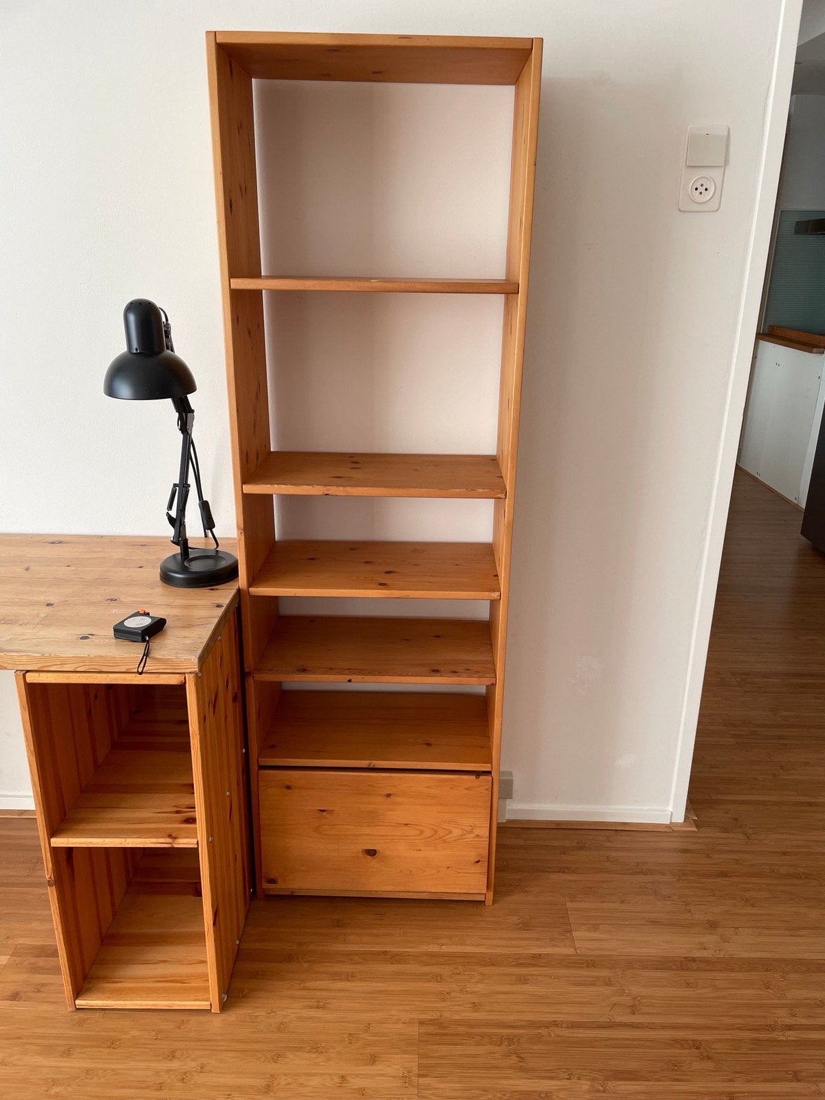 Vuren houten kasten, Ophalen, Gebruikt