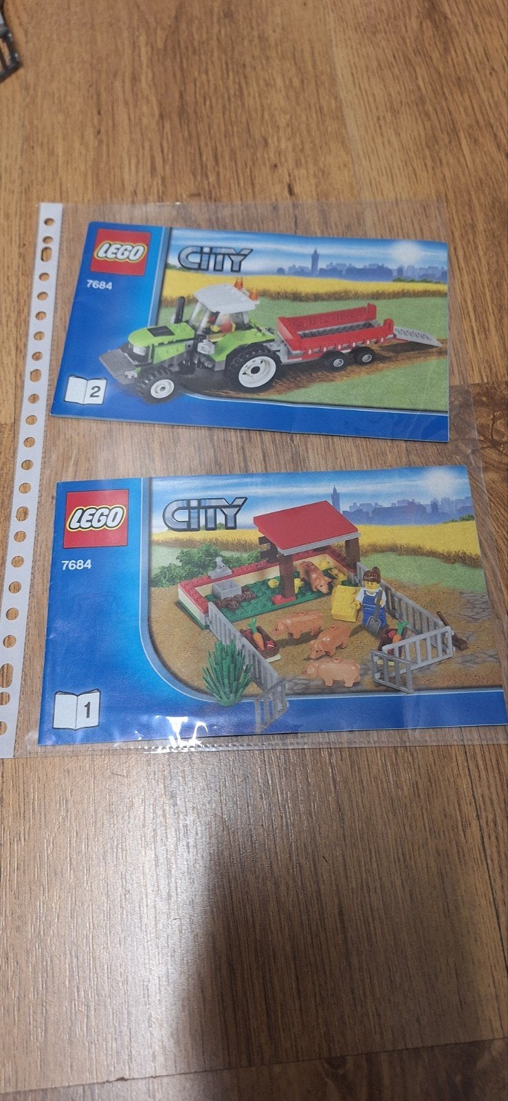 lego 7684, Ophalen