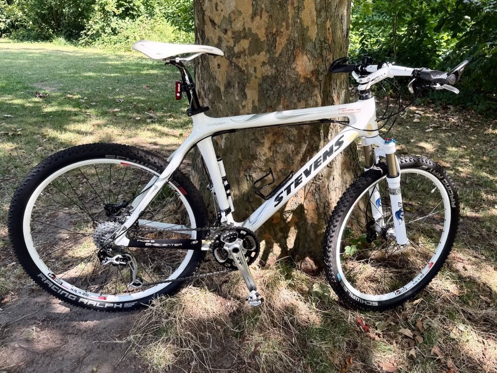 Nieuswtaat MTB Stevens SMC Flight ES Carbon (XC)  Hardtail, 49 tot 53 cm, Zo goed als nieuw, Schijfrem, Ophalen