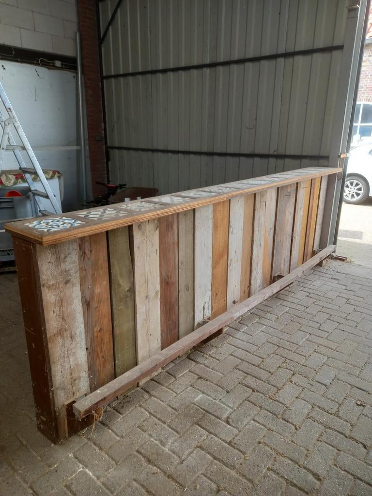 Bar en statafel, Tuin en Terras, Ophalen, Hout, 3 tot 6 meter, 1 tot 2 meter