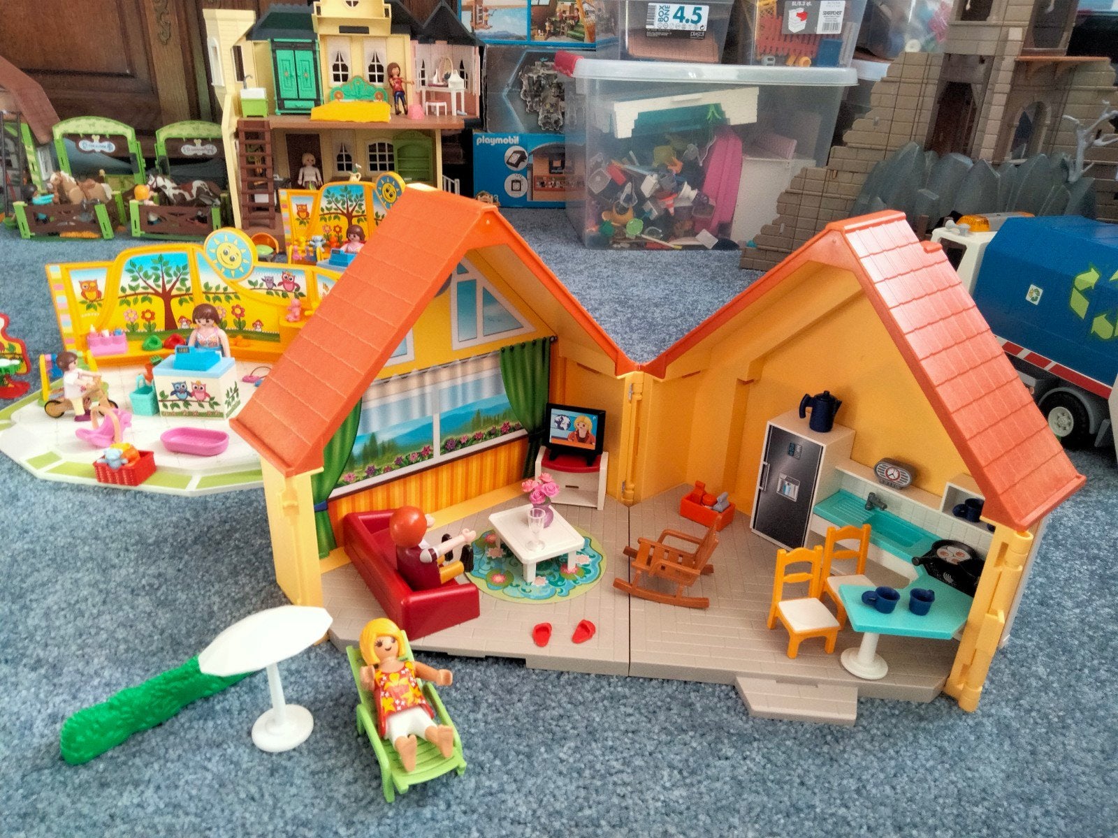 Meeneem huisje van Playmobil., Ophalen of Verzenden