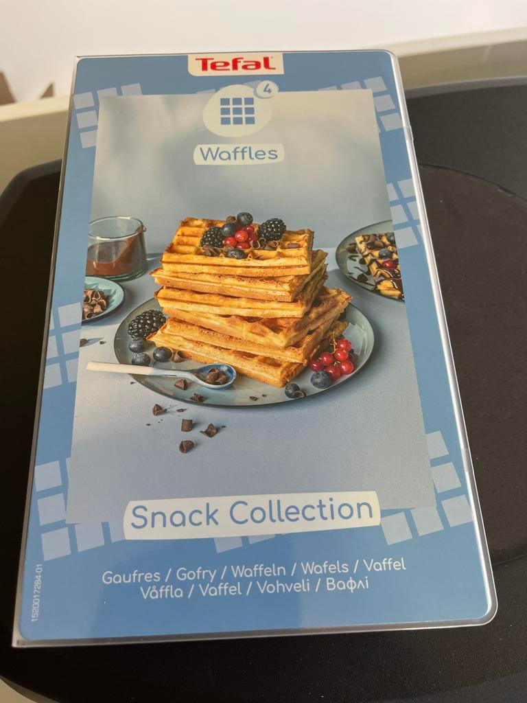 Tefal Snack Collection Wafelplaten (nr. 4) - Nieuw in doos, Ophalen of Verzenden, Uitneembare platen, Nieuw