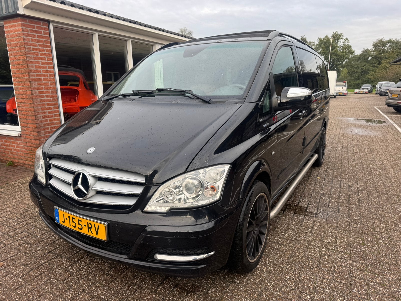 Mercedes-Benz Viano 3.0 V6 *Turbo kapot, Auto's, Automaat, Euro 5, Achterwielaandrijving, Zwart