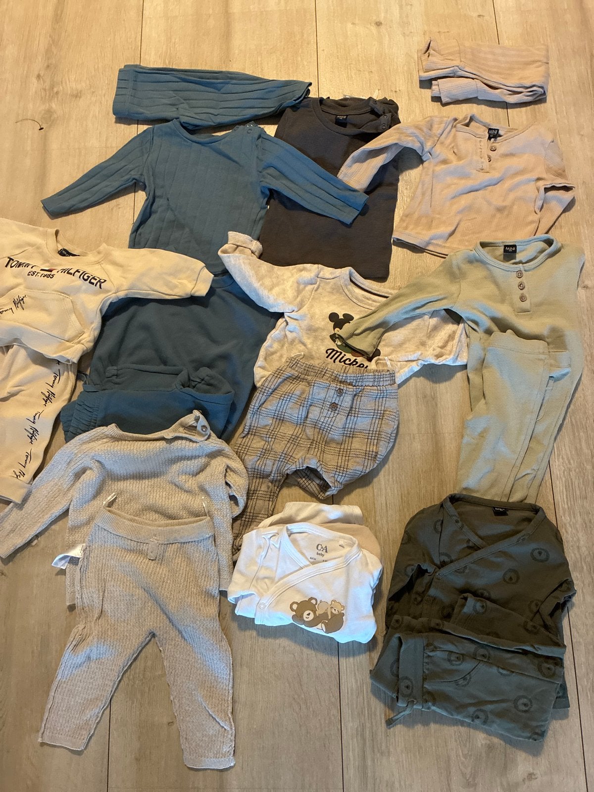 Babykleding pakket maat 62 - 68. Jongen. 10 stuks, Ophalen of Verzenden, Gebruikt, Jongetje