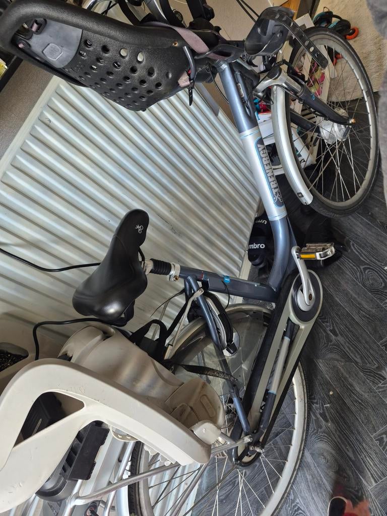 Elecktriche fiets, Ophalen, Gebruikt