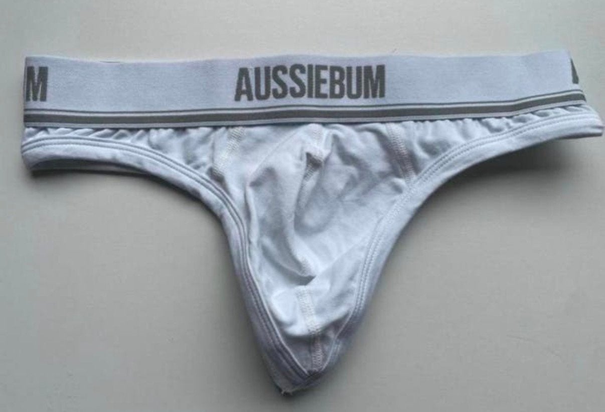 Aussiebum String Heren Nieuw, Kleding | Heren, Verzenden, Wit, Slip