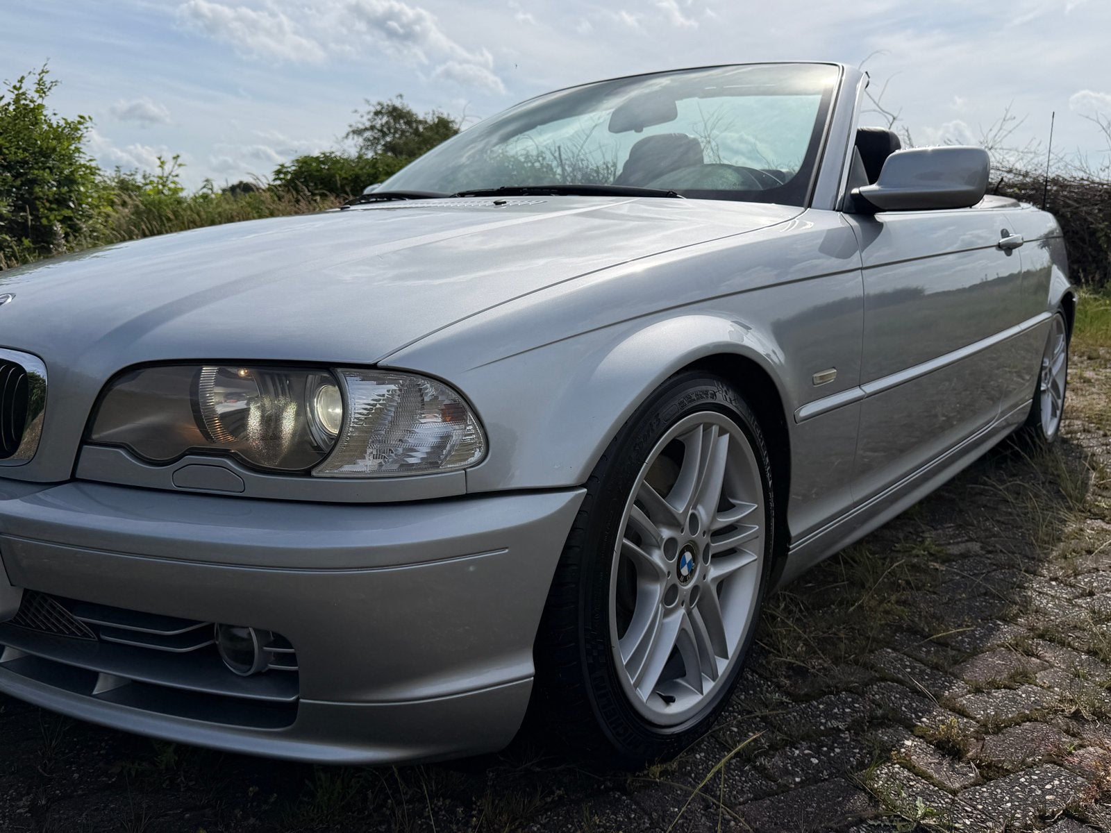 BMW 3-Serie 3.0 CI 330 Cabriolet AUT 2001 Grijs, Auto's, BMW, Automaat, Zwart, 1595 kg, Cabriolet