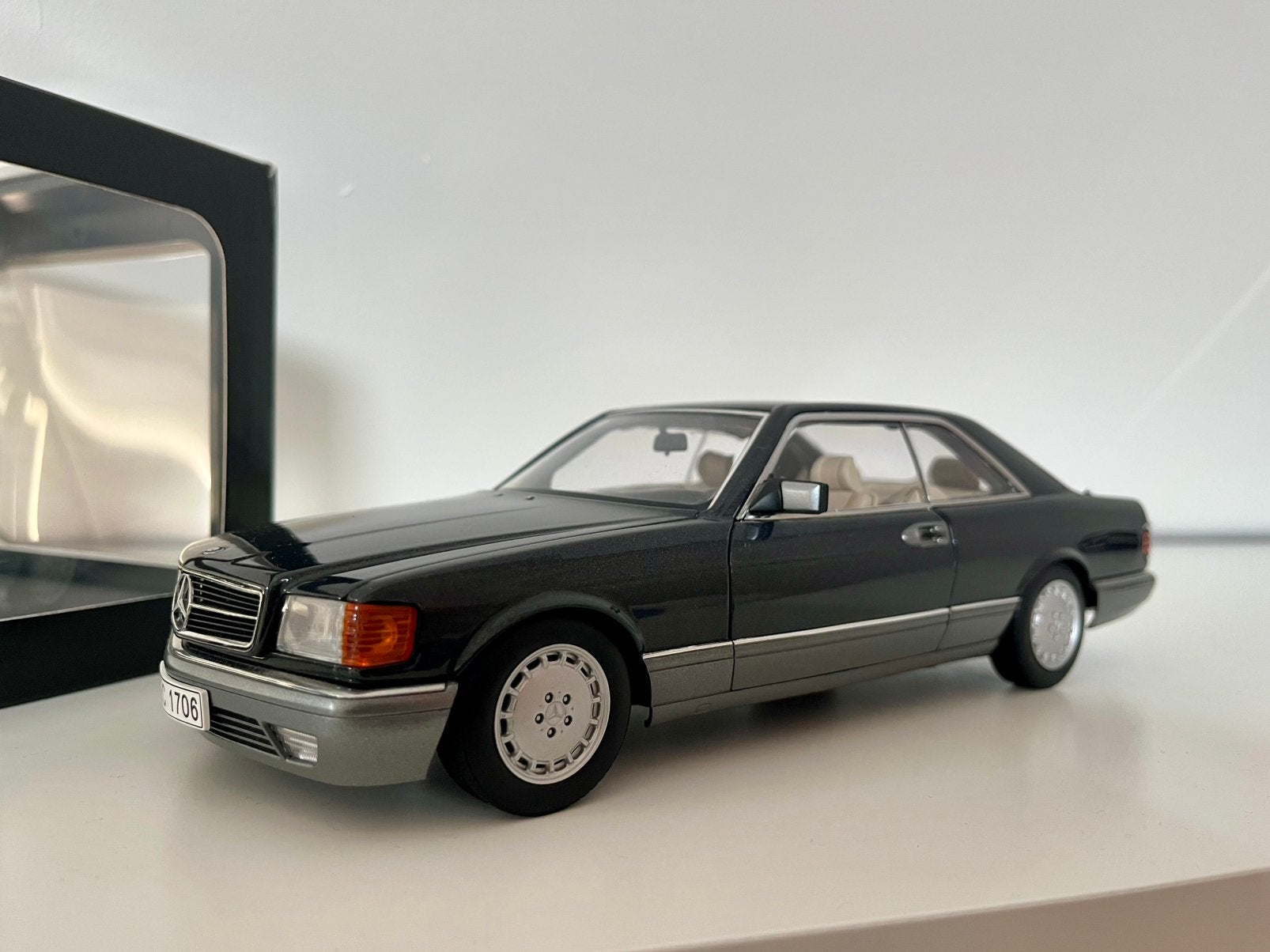 Mercedes 500 sec, Hobby en Vrije tijd, Ophalen of Verzenden, Nieuw, Auto, Autoart