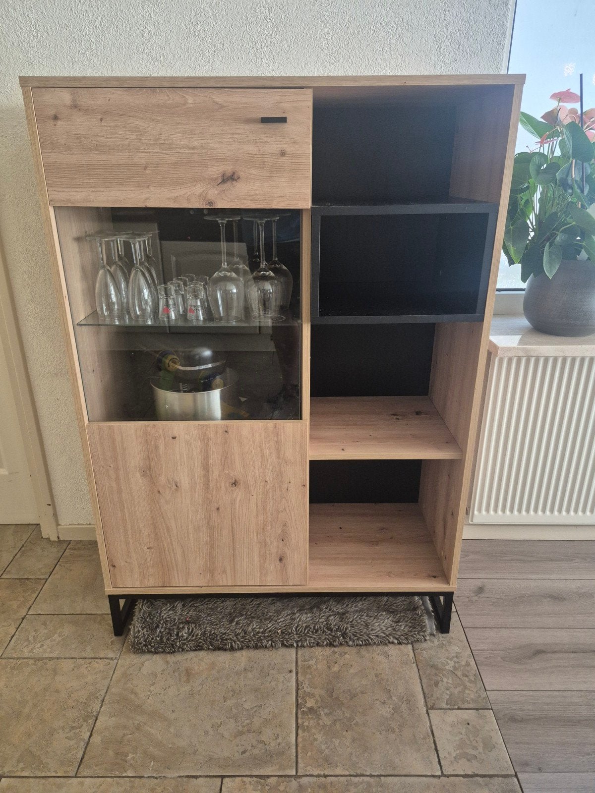 Woonkamer meubel set, Met deur(en), Zo goed als nieuw, Minder dan 150 cm, Minder dan 100 cm