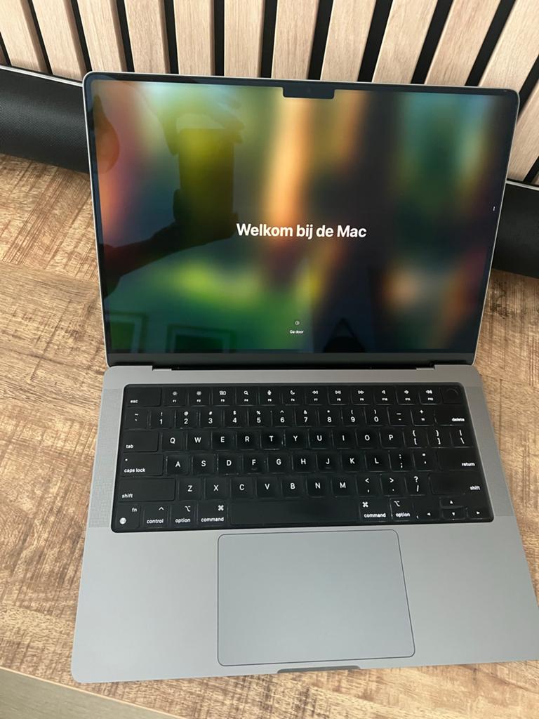 MacBook Pro 14" (2021) M1 Pro, 16GB RAM, 512GB SSD, Computers en Software, Apple iPads, Ophalen, 13 inch of meer, Overige modellen