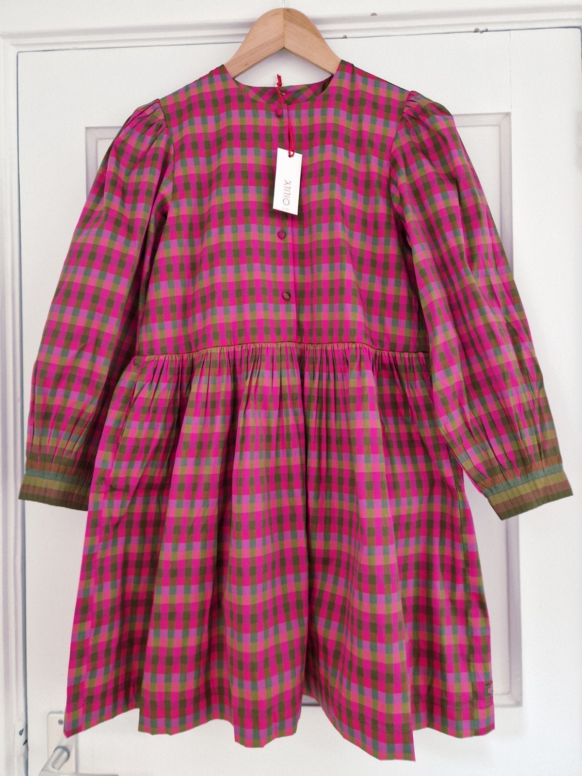 Oilily jurk maat 152 - NIEUW - taftzijde gevoerd met katoen, Meisje, Nieuw, Oilily, Ophalen of Verzenden