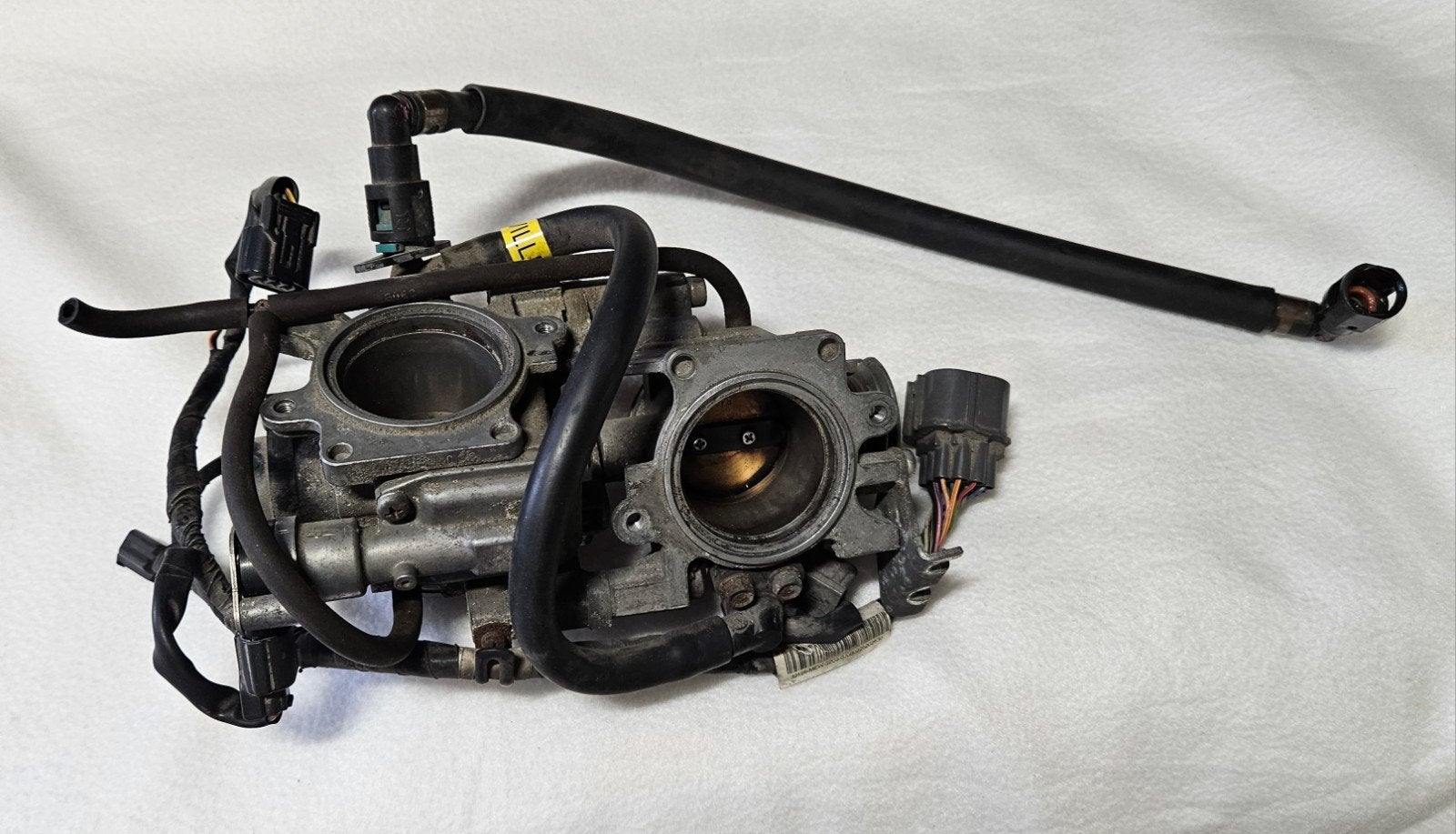 Honda Deauville nt700v  throttle huis gasklephuis compleet, Ophalen of Verzenden, Gebruikt