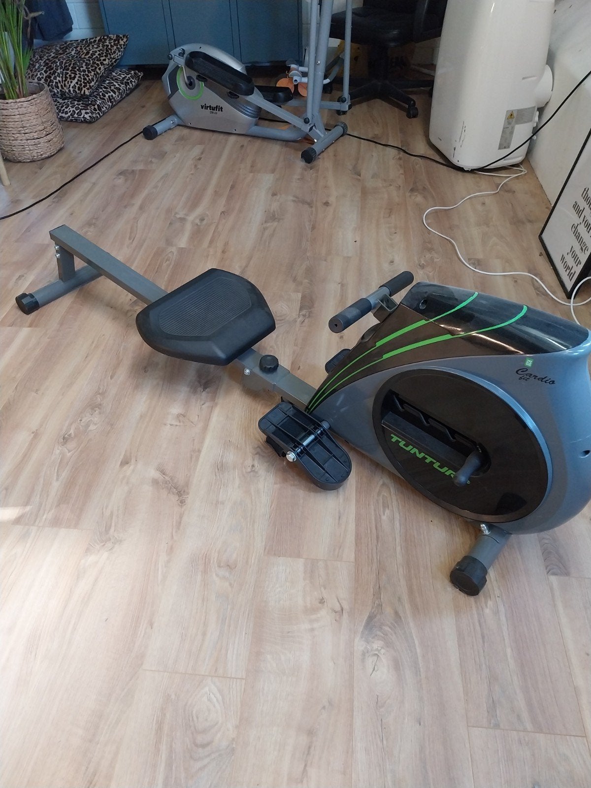 Tunturi Cardio Fit R20 Roeitrainer - NIEUW, Ophalen, Benen, Zo goed als nieuw, Metaal