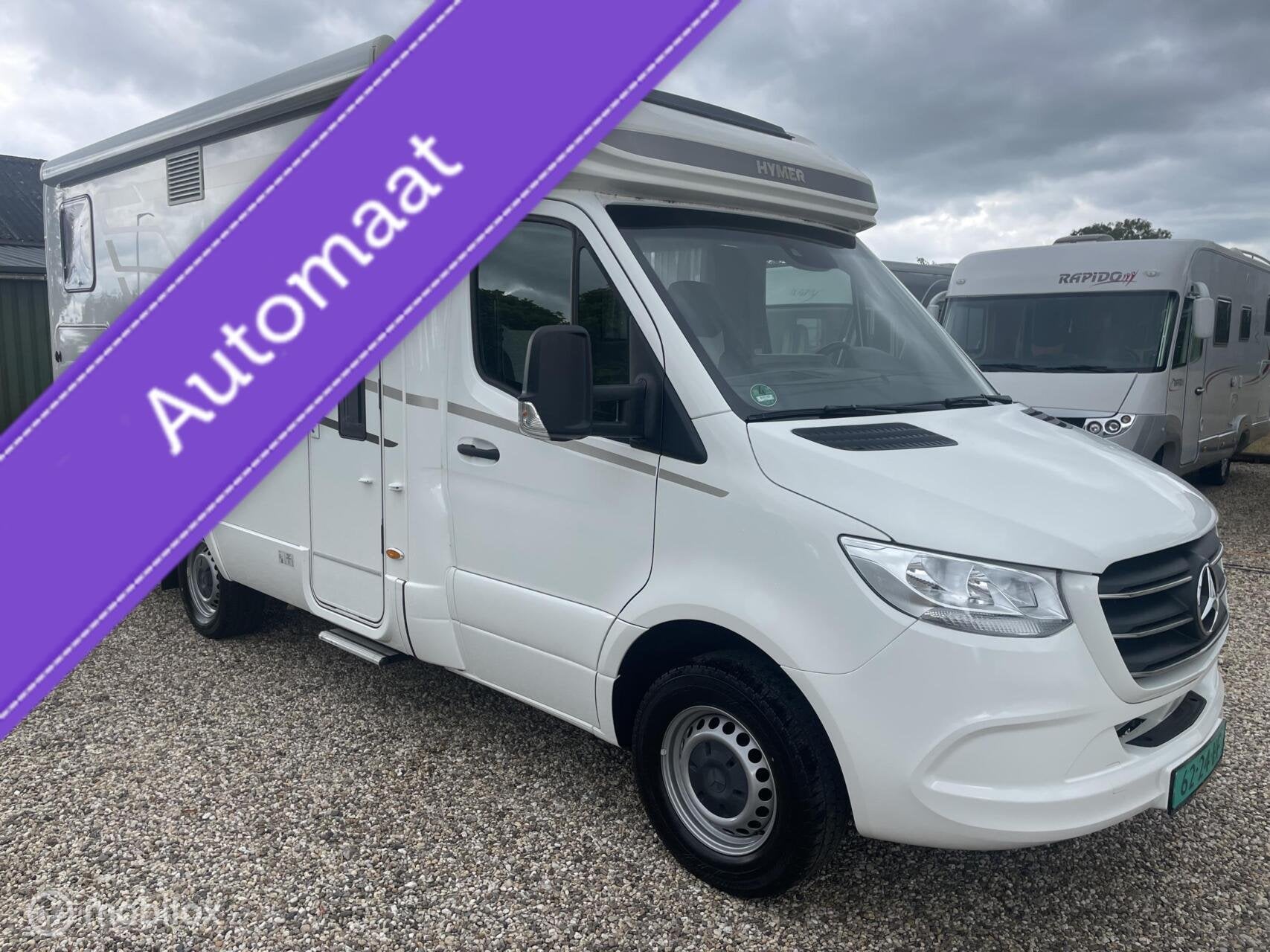 Hymer Mercedes 170-PK Automaat Euro6 ML-T 580 Enkele Bedden, Automaat, Tot en met 2, 6 tot 7 meter, Bedrijf