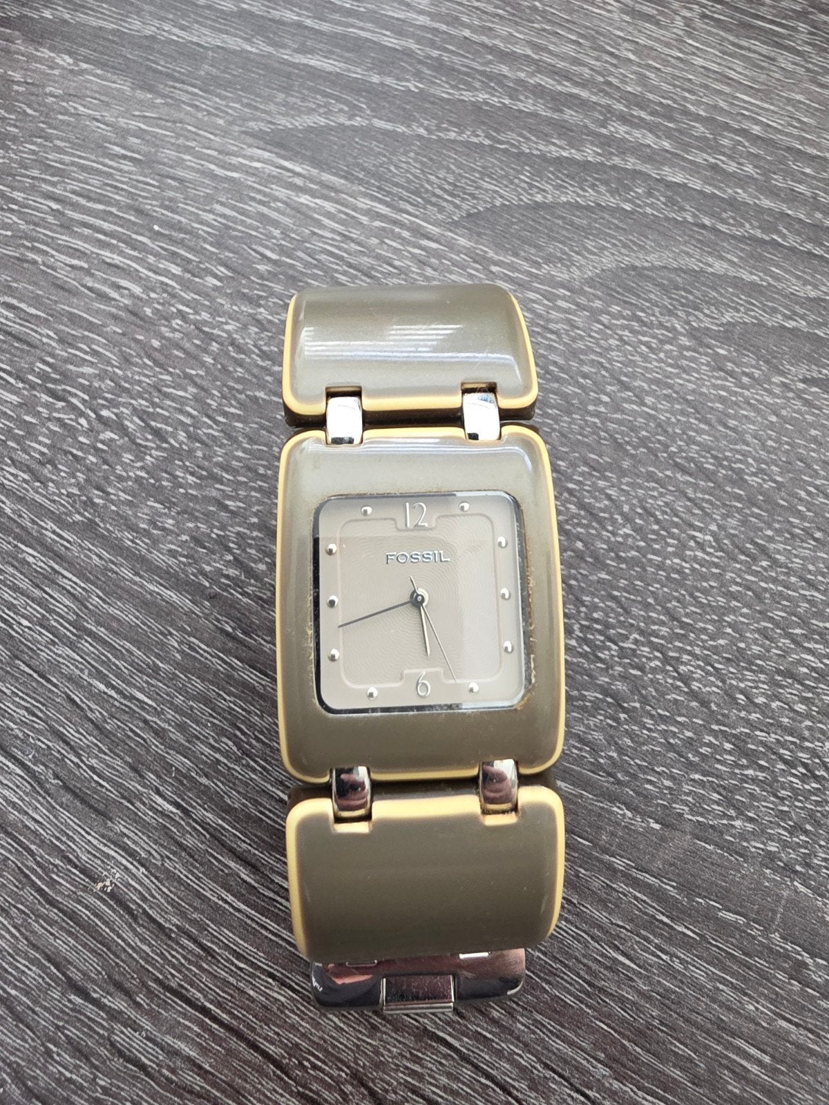 Fossil F2 ES-1846 Dameshorloge - Zo goed als nieuw, Sieraden, Tassen en Uiterlijk, Overige materialen, Fossil, Polshorloge, Overige materialen