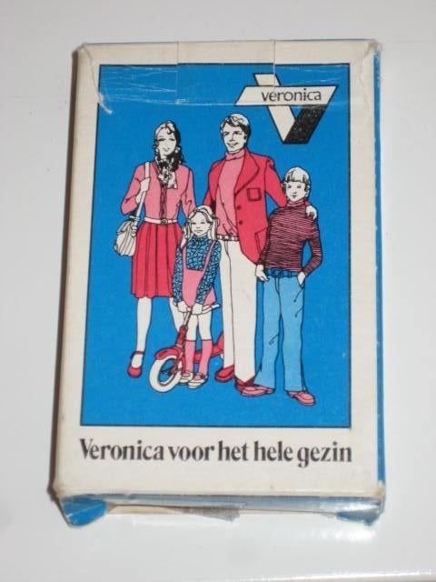Kaartspel Veronica panties sokken Carta Mundi Vintage zeldza, Ophalen of Verzenden, Gebruikt