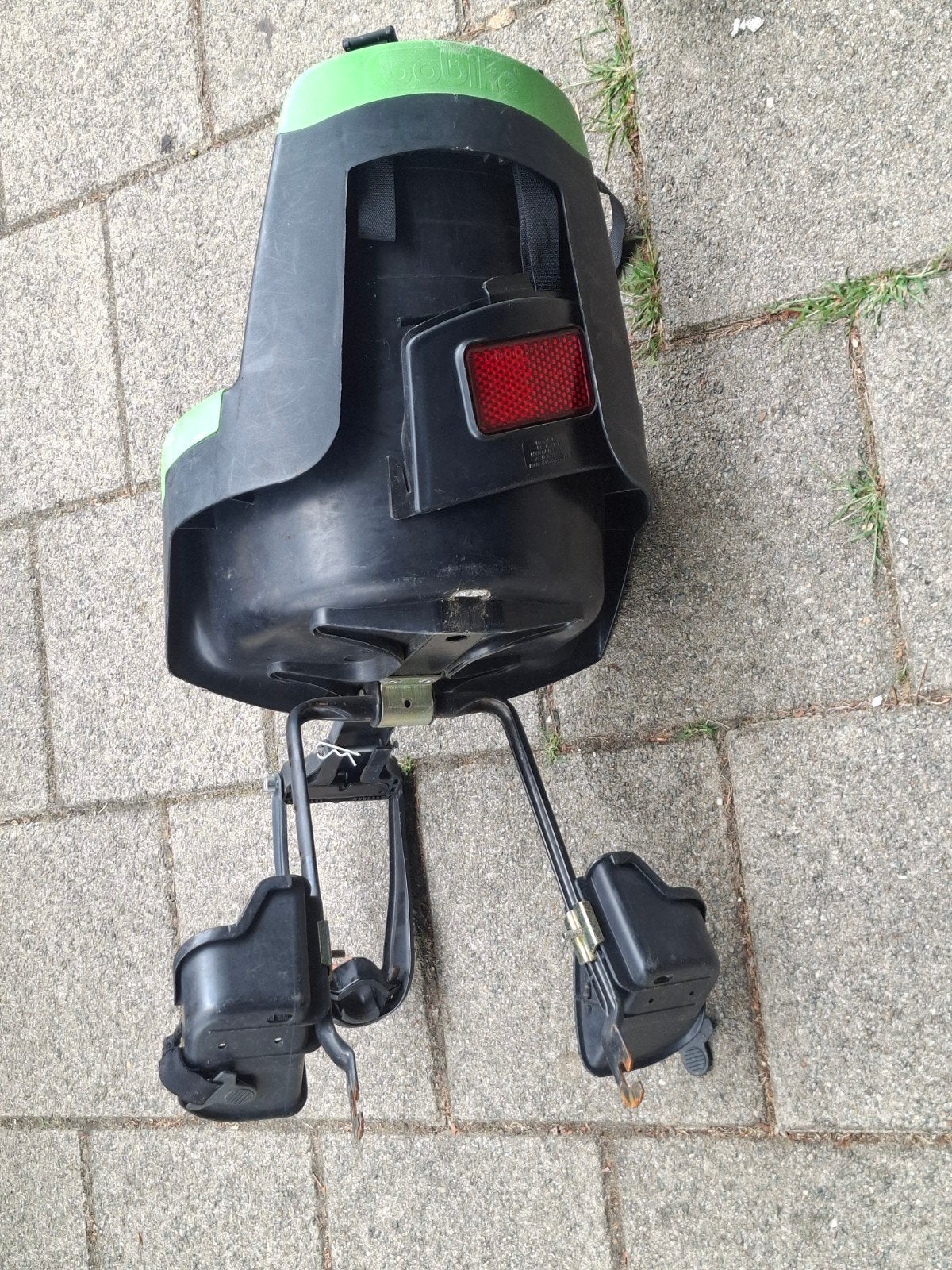 Achterzitje bobike, Ophalen