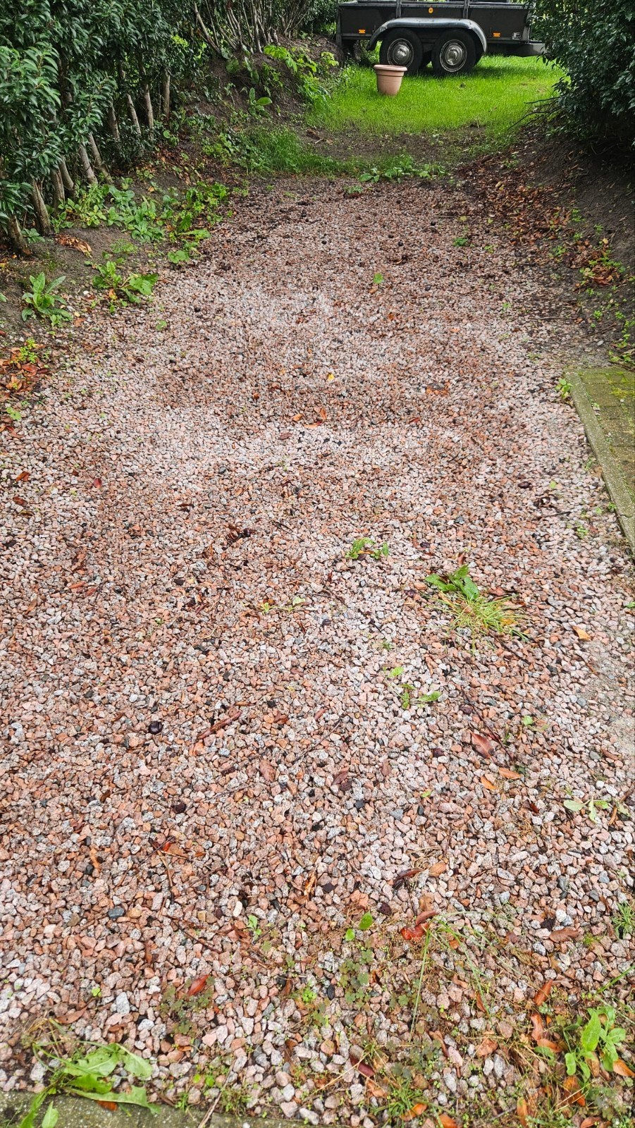 Grindstenen voor tuin of oprit, Tuin en Terras, Ophalen, Gebruikt, Graniet, Grind