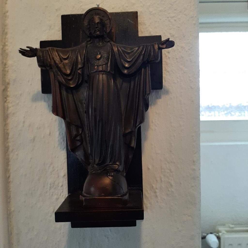 Brons jezus beeld, Ophalen, Brons