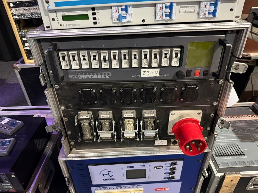MA Lighting Digital Dimmer MA12 - 12x 2.3kW, Italie, Gebruikt, Ma lighting, Licht