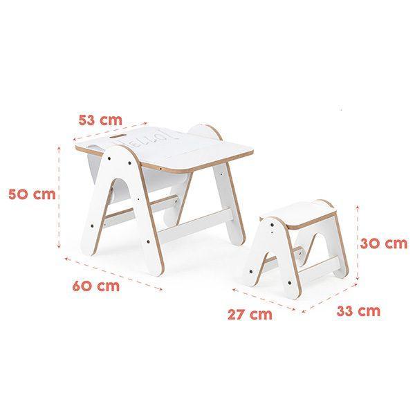 kindertafel en stoel Mamatoyz, Kinderen en Baby's, Kinderkamer | Tafels en Stoelen, Ophalen of Verzenden, Nieuw, Tafel(s) en Stoel(en)