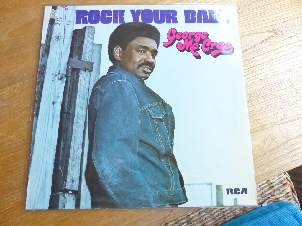 George McCrae – Rock Your Baby, Beschermende buitenhoes, Ophalen of Verzenden, Gebruikt, 12 inch