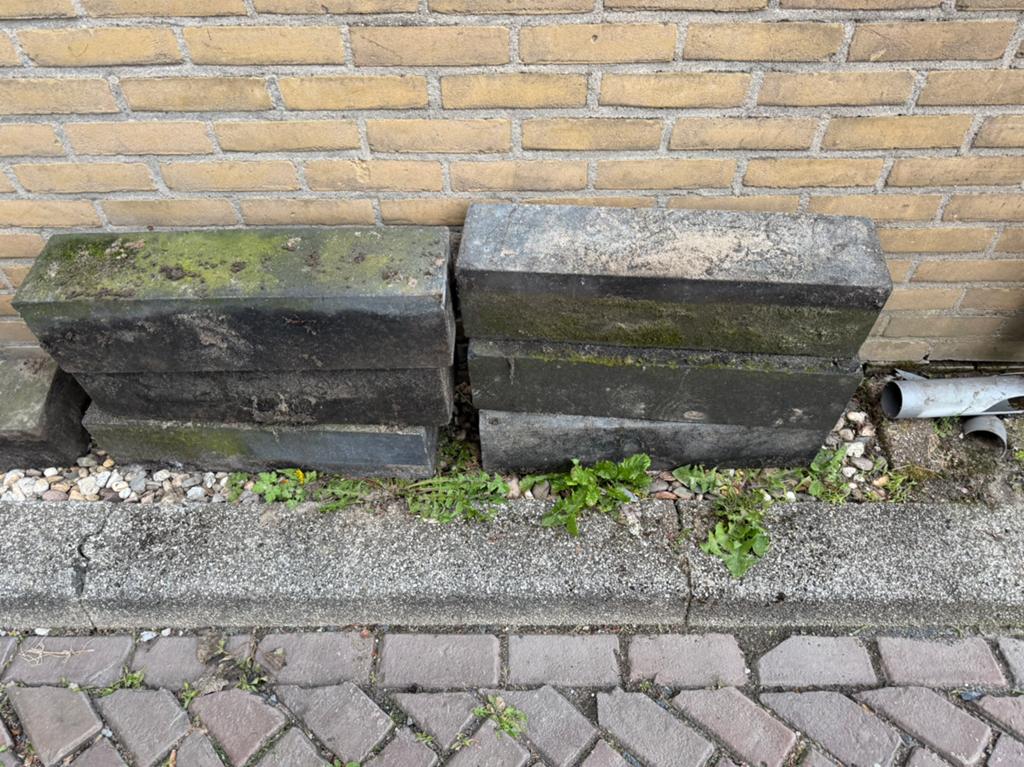 Opsluitbanden / stapelblokken 60x15x15, Ophalen, Minder dan 100 cm, Minder dan 25 cm