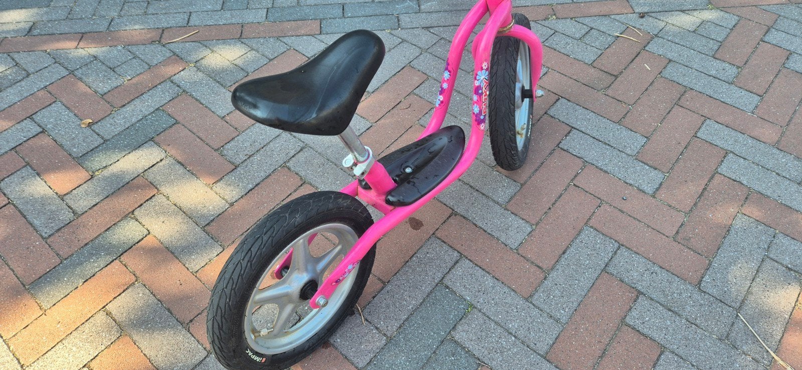 Puky loopfiets, Fietsen en Brommers, Fietsen | Driewielers, Ophalen, Gebruikt, Puky, Verstelbare zitting