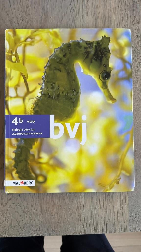 Biologie voor jou 4B VWO, Ophalen of Verzenden, VWO, Biologie