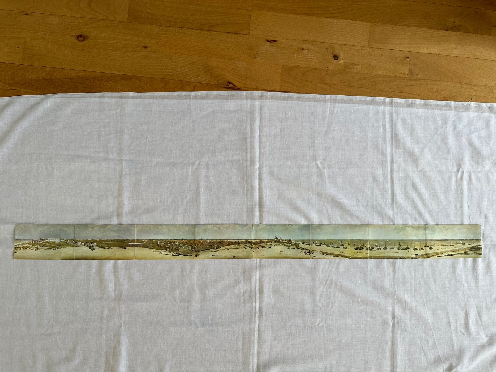 Vintage uniek uitklapbaar boekje uit 1967 Panorama Mesdag, Ophalen of Verzenden, Gelezen, Overige onderwerpen
