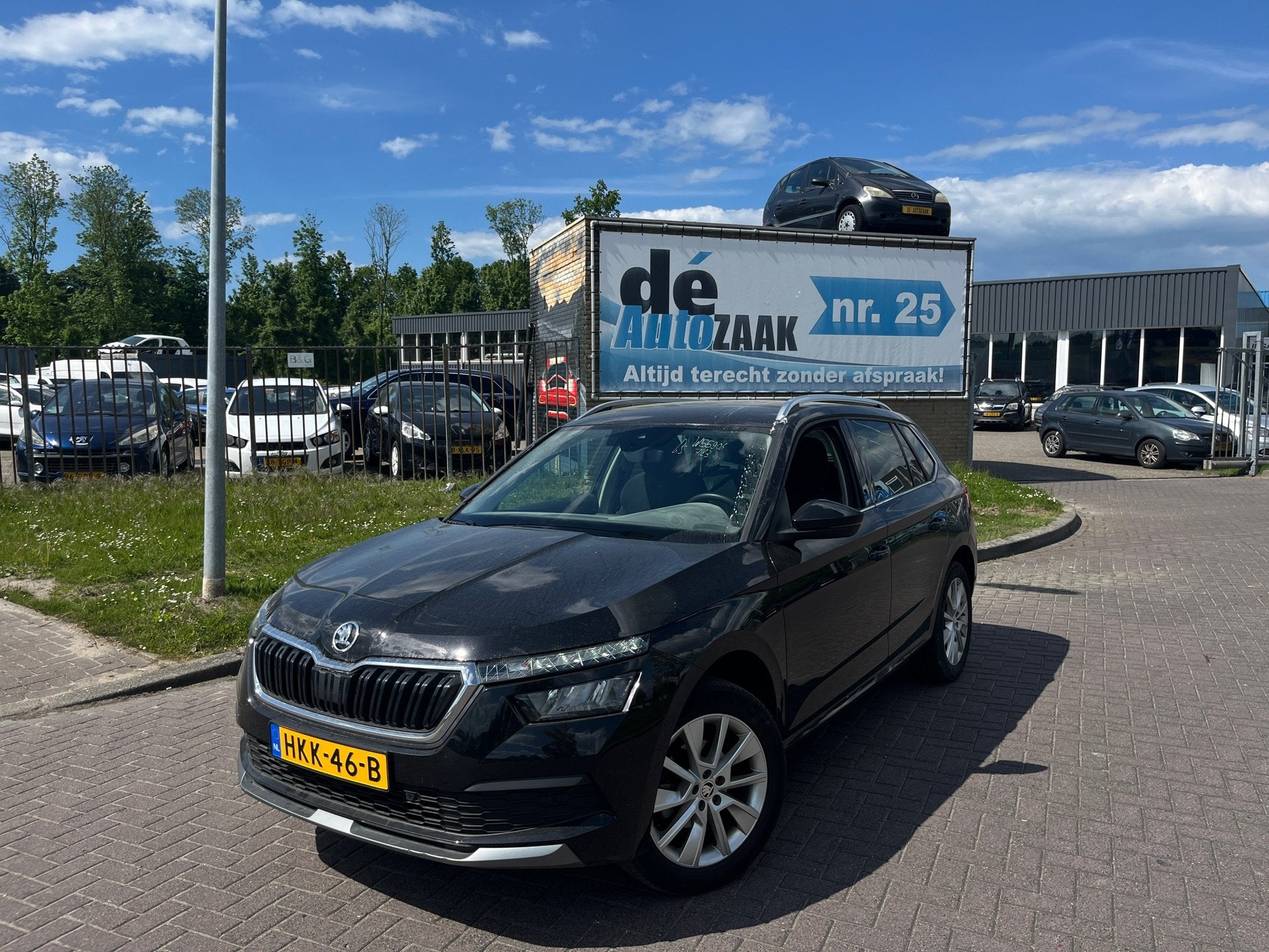 Skoda KAMIQ 1.0 TSI Active Virtual cockpit, Auto's, Voorwielaandrijving, Euro 6, Zwart, Bedrijf
