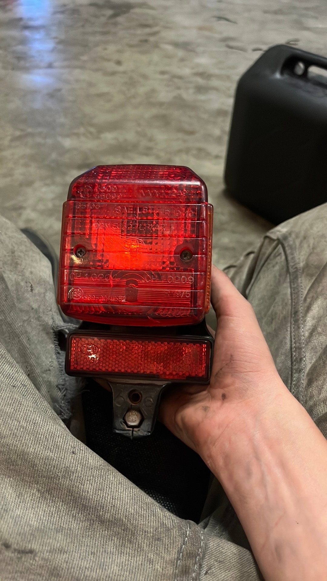 Achterlamp tomos, Ophalen of Verzenden, Zo goed als nieuw, Overige typen, Overige merken
