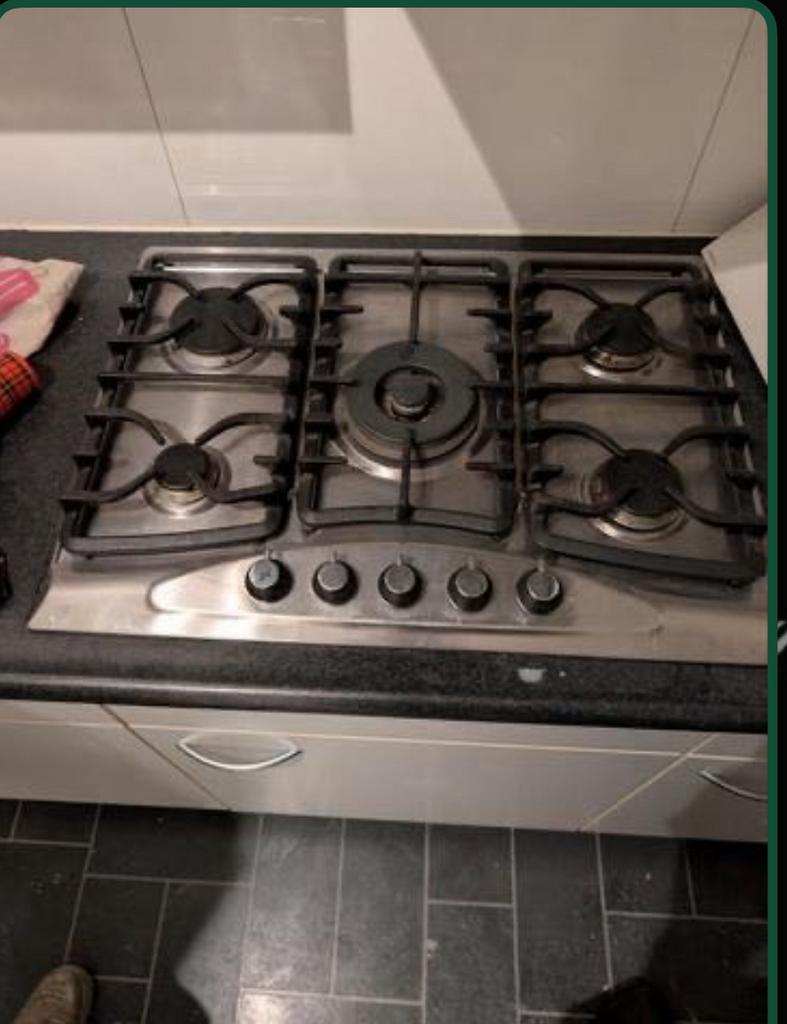 Kookplaat, Witgoed en Apparatuur, Ophalen of Verzenden, Zo goed als nieuw, Energieklasse A of zuiniger, Inbouw