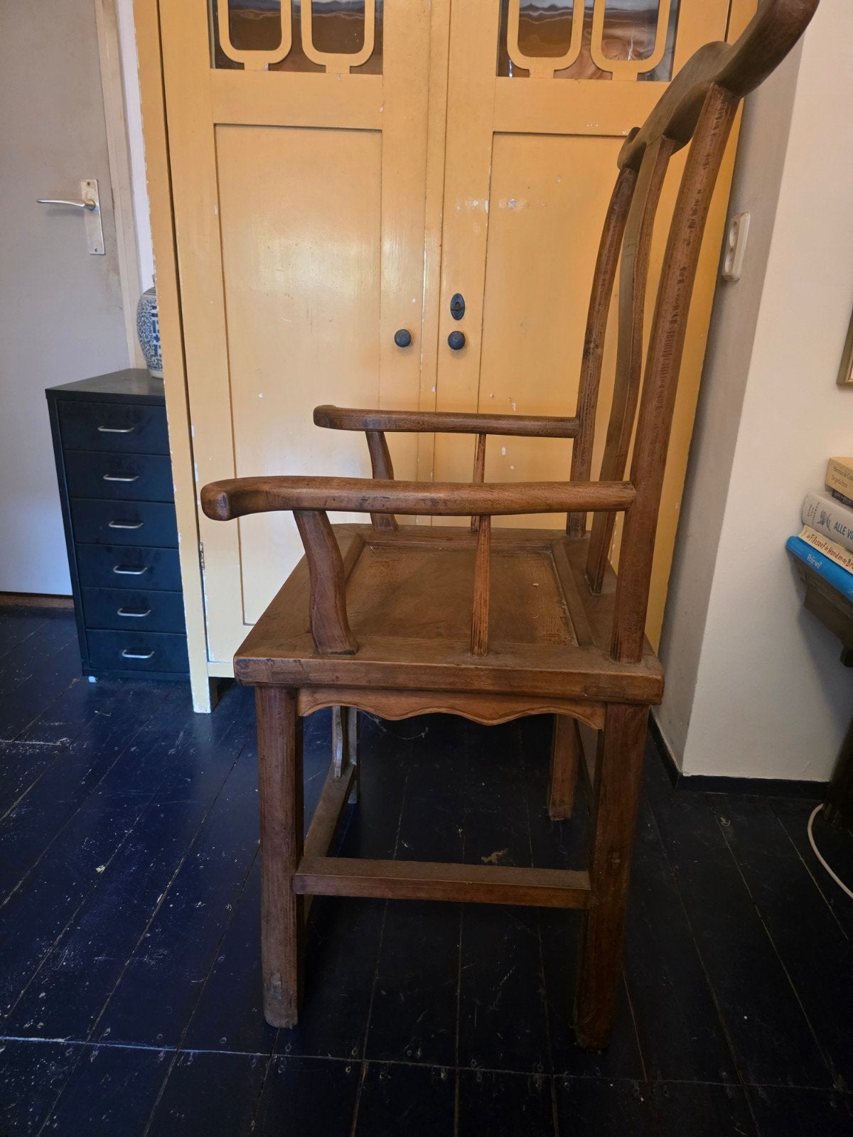 Antieke Chinese stoel. €100,- Dordrecht, Antiek en Kunst, Antiek | Meubels | Stoelen en Banken, Ophalen