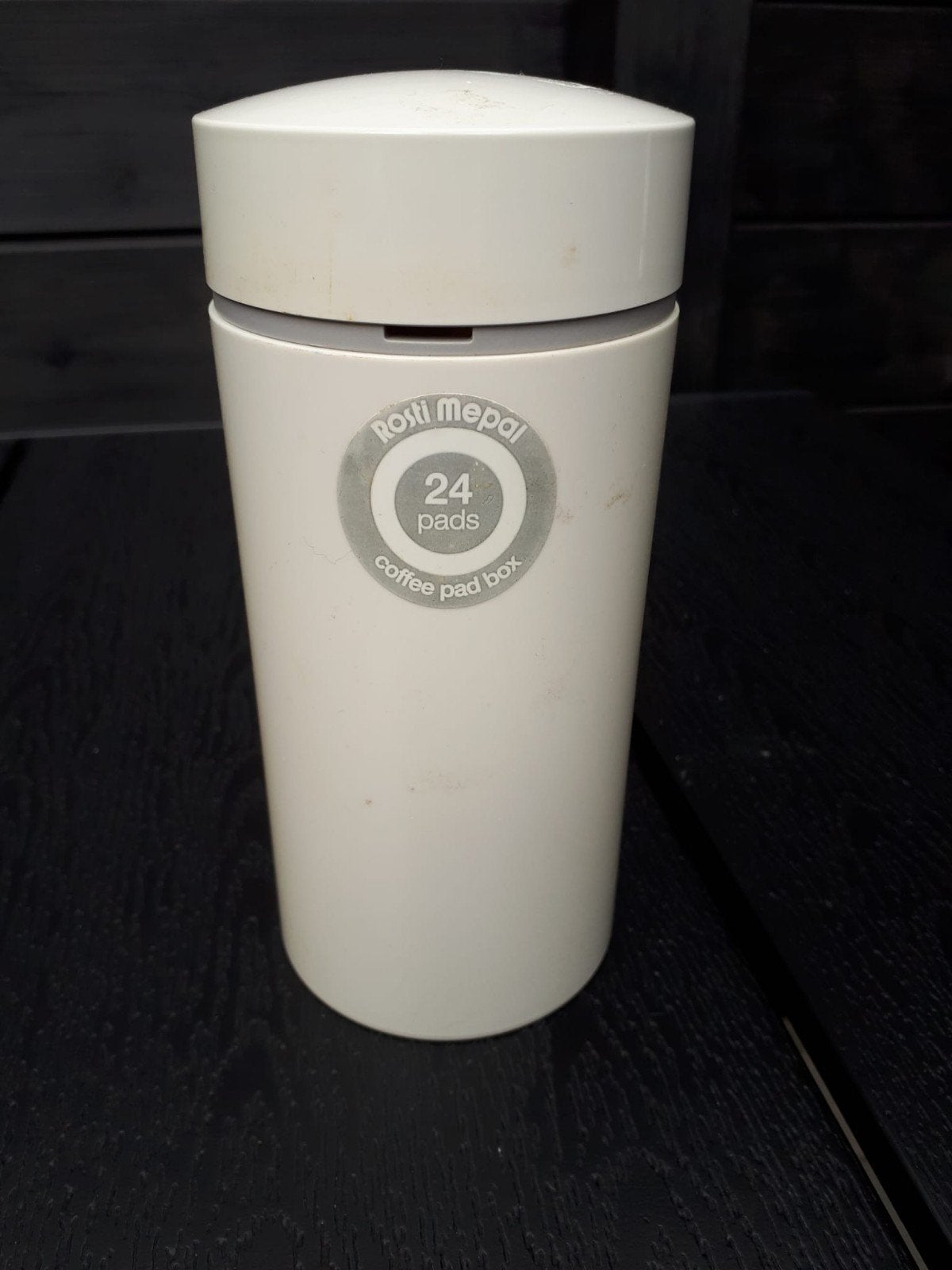 Koffiepads voorraad bus, Ophalen, Zo goed als nieuw