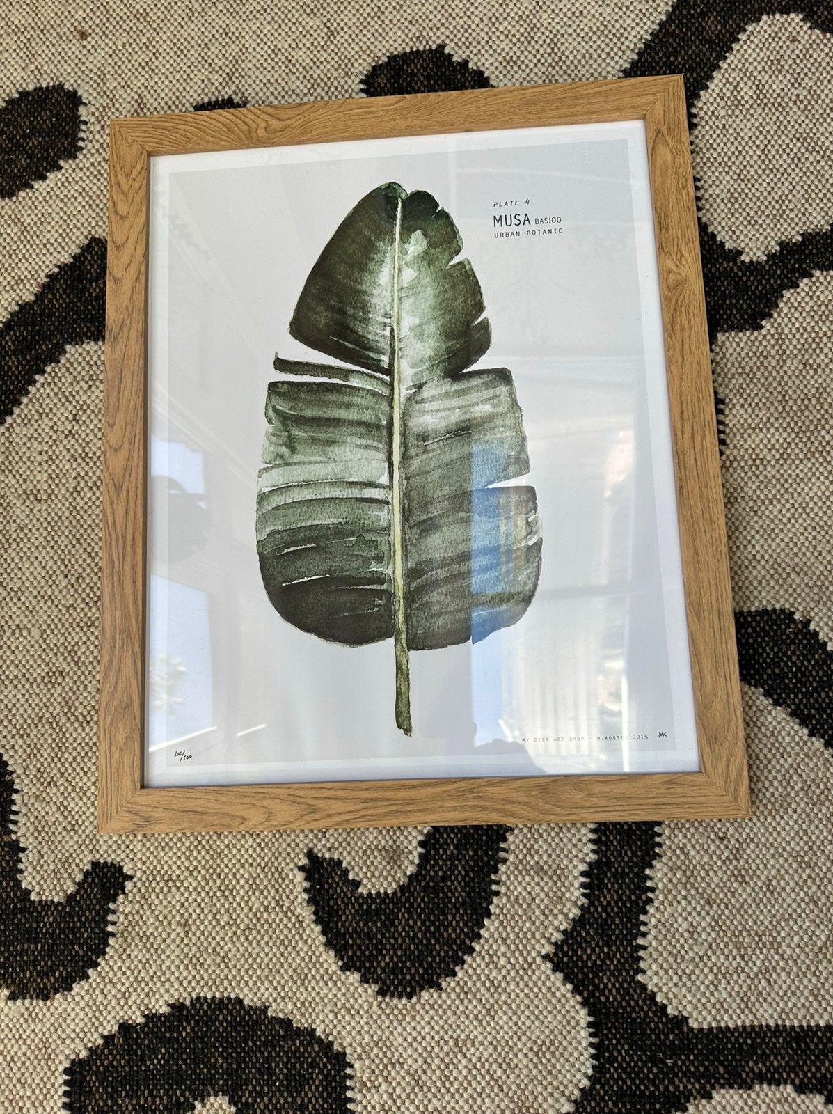 Maaike Koster Art Print – Botanic Urban Plate 4, Ophalen, Zo goed als nieuw