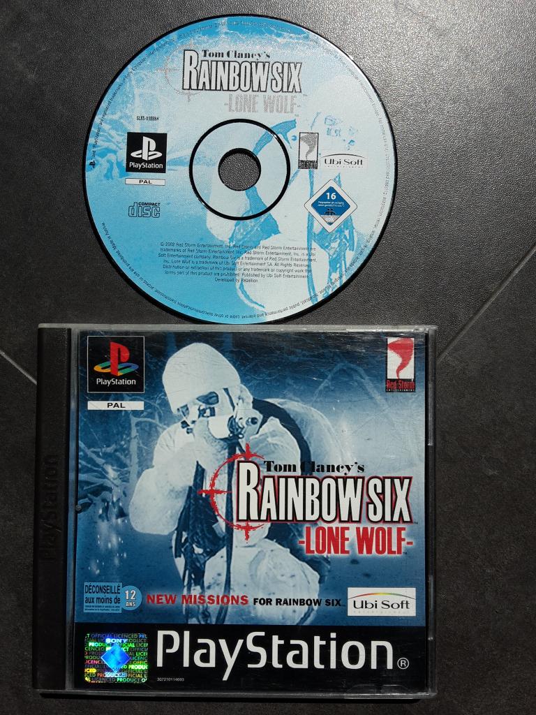 PS1 - Rainbow Six 6 Lone Wolf - PlayStation 1 PSX, Shooter, 1 speler, Ophalen of Verzenden, Zo goed als nieuw