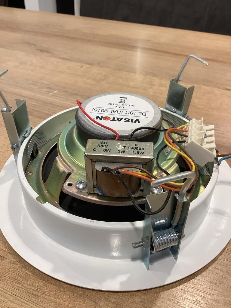 Visaton DL 18/1 Inbouw Speaker 100V, Overige merken, Gebruikt, Visaton, Overige typen
