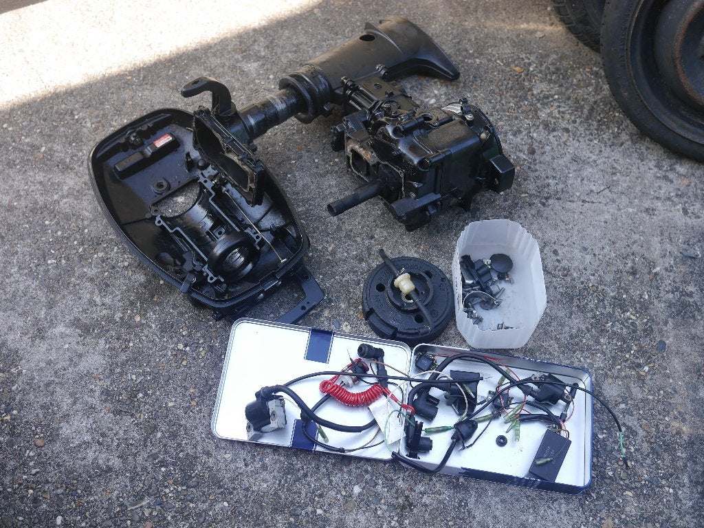 mercury 4 pk en 5pk onderdelen 4 takt, Ophalen of Verzenden, Gebruikt, Motor en Techniek