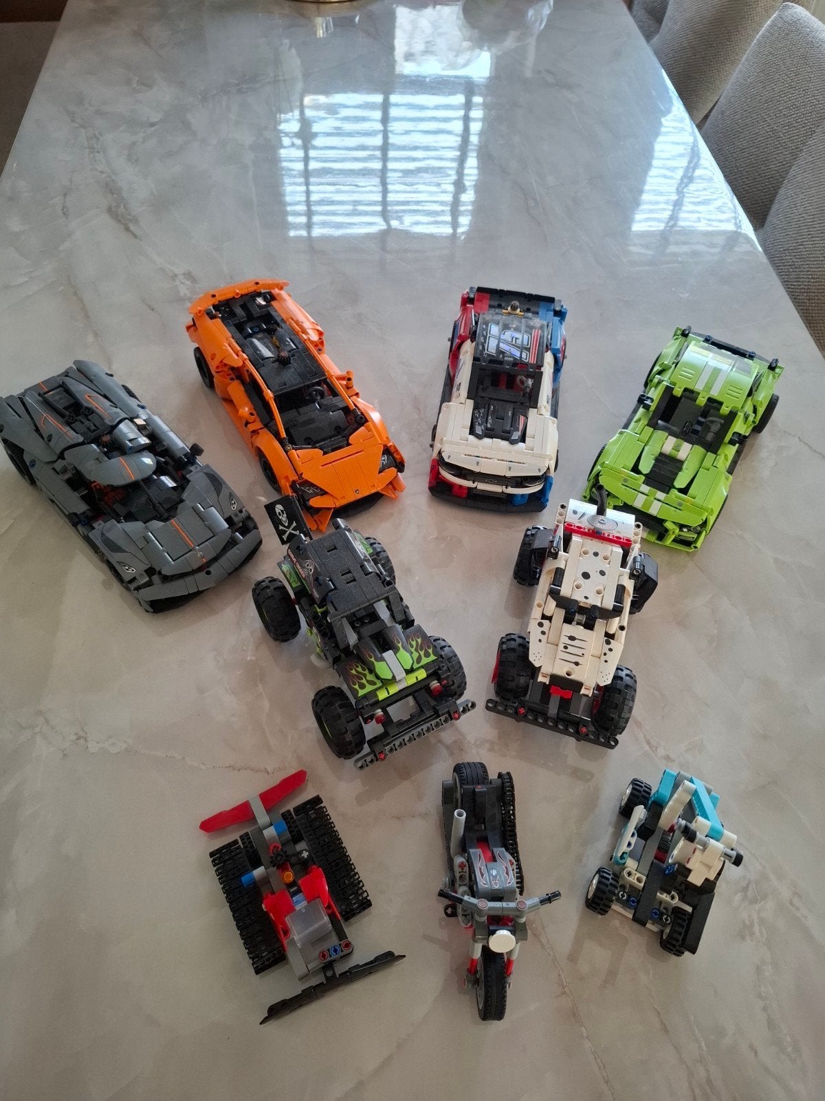 Grote collectie LEGO Technic (9 sets), Ophalen of Verzenden